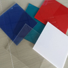 Chinaplas factory price 4x8ft 1mm 2mm 3mm custom cast solid tinted colored acrylic sheet