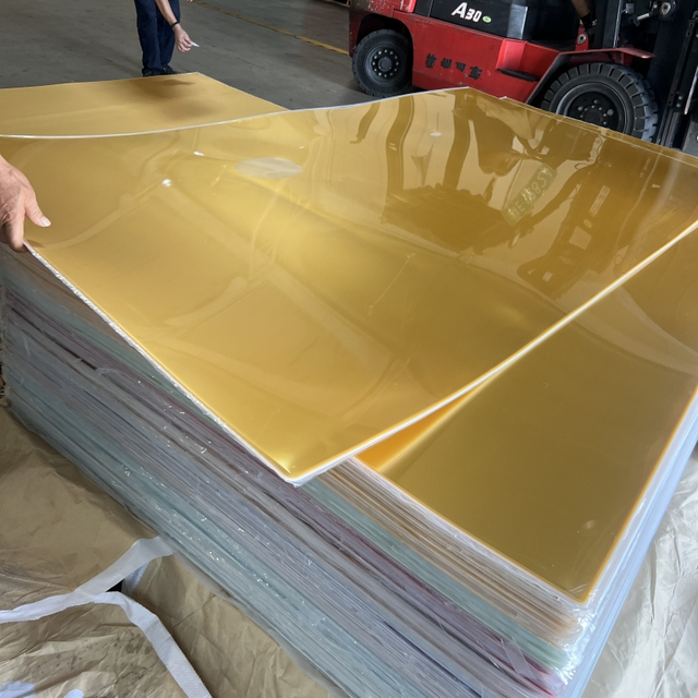 Pearl Golen Mirror Acylic Sheets for Jewelry