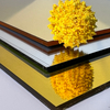 100% Virgin PMMA Thermoplastic Adhesive PS Panel golden Mirror Acrylic Sheet