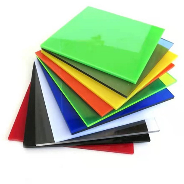 Colorful Extruded Acrylic Sheet for Decoration