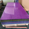 1/8 Inch Thickness Purple Glitter Glossy Acrylic Panel