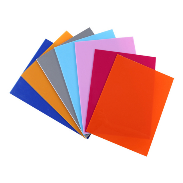 Industrial 4 Ft X 8 Ft Glossy Color ABS Sheet
