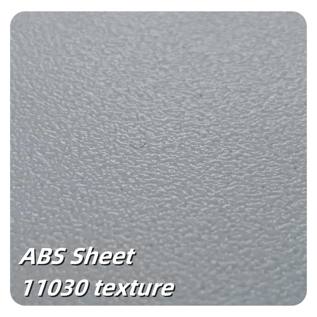 Light Grey 11030 Texture ABS Plastic Sheet for Industrial
