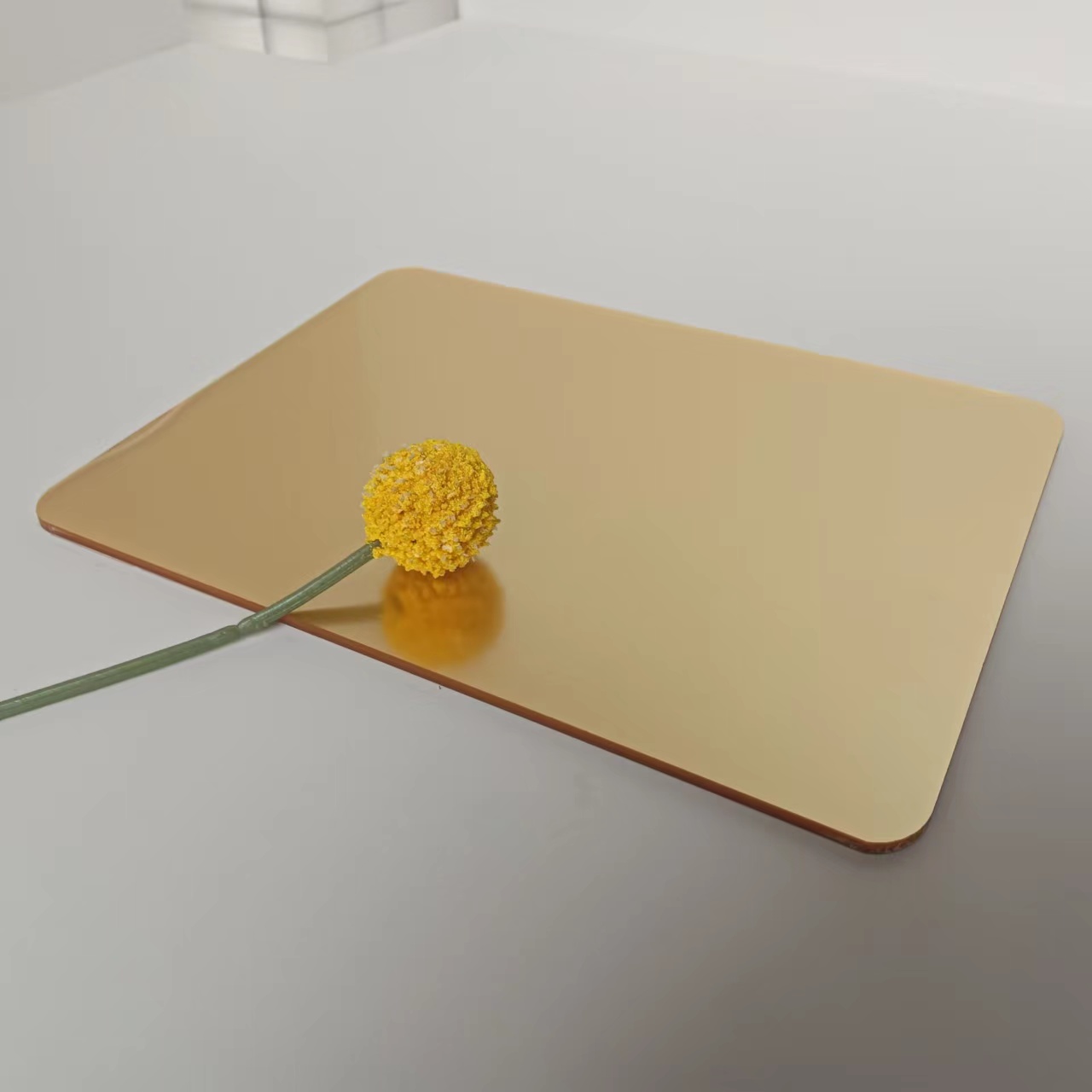 Waterproof Golden Pearlescent Acrylic Sheet for Furniture NK-25