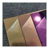 Chinaplas factory laser cut 4x8\' silver gold acrylic mirror sheet